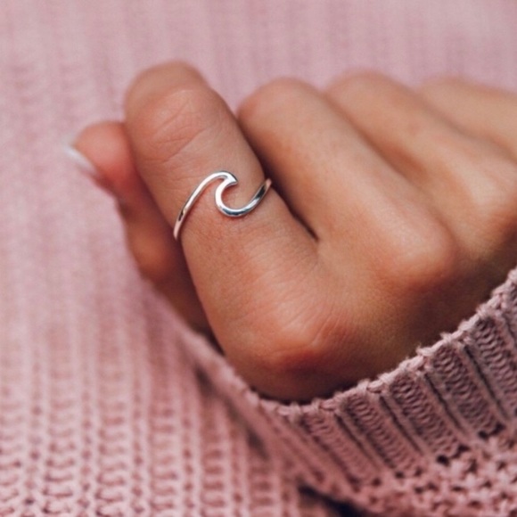 🌊Ocean Waves Ring - Picture 2 of 4